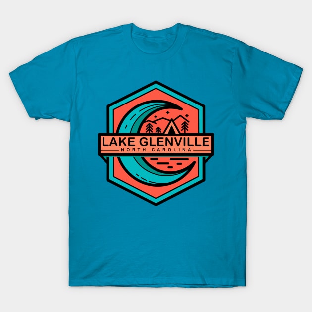 Lake Glenville NC moonshine T-Shirt by LeapDaze